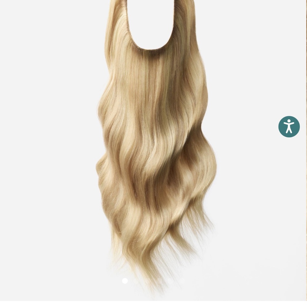 Hidden Crown Halo hair extension Light Ash Blonde